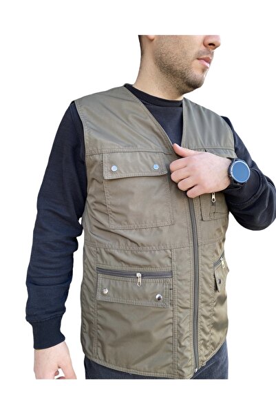 DostumGiyim Чоловічий багатокишеньковий мисливський жилет найвищої якості