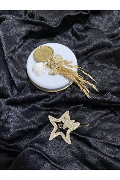 MAKSESUAR Cataramă cu clips pentru femei, cu piatră de zircon înstelată