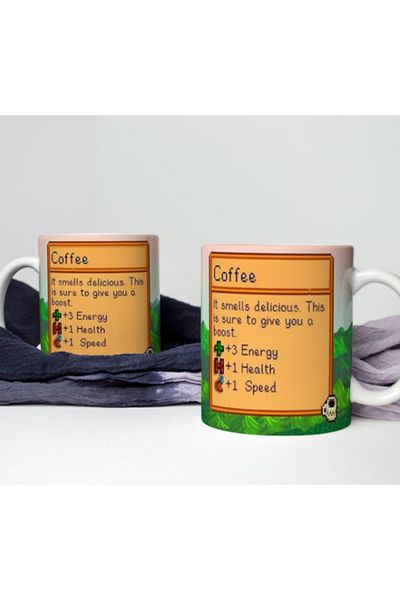 BARBİZON Trend Mug: Stardew Valley Coffee Mug Cup Models