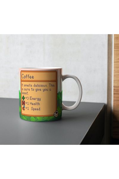 BARBİZON Trend Mug: Stardew Valley Coffee Mug Cup Models