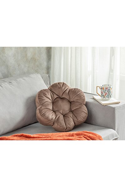 English Home Pernă decorativă din catifea Mink Blossom de 40 cm - Decorativă