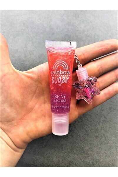 hbtasarim Yıldızlı 2 Li Testırlı Lip Gloos Dudak Parlatıcı