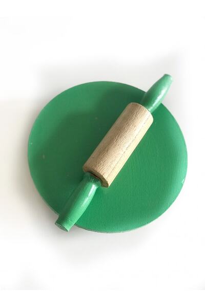 GREGOSS Allgames - مجموعة كاملة من الأسطوانة الخشبية الصغيرة وأدوات المائدة ا...