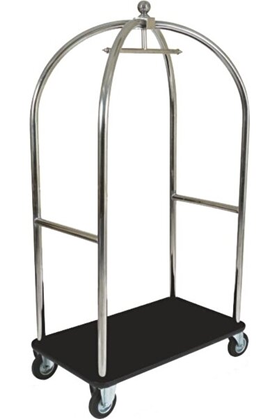 Arı Metal 7454 Valiz Taşıma Arabası Krom