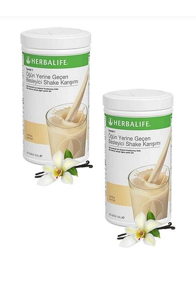 Herbalife Vanilla 550g - 2-Pack Formula 1 Nutrient Shake Mix