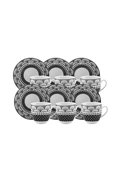 Karaca Aysel 6 Kişilik Kahve Fincan Takımı 85 Ml
