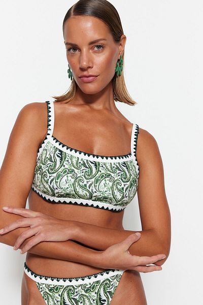 Trendyol Collection Бікіні з вишитим візерунком "Бралет" TBESS23BU00255