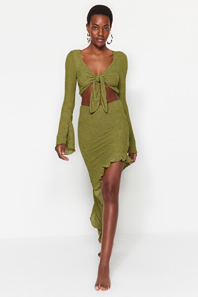 Trendyol Collection Two-Piece Set - Green - Fitted