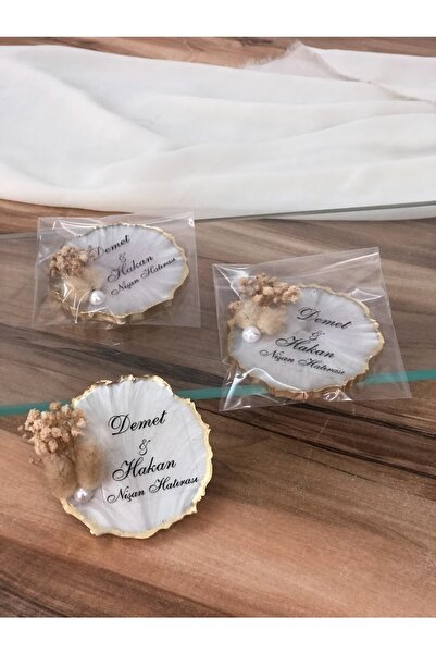 Masalsı Concept Epoksi Magnetı 25 Adet Söz Nişan Nikah Kına Düğün Hediyeliği ...