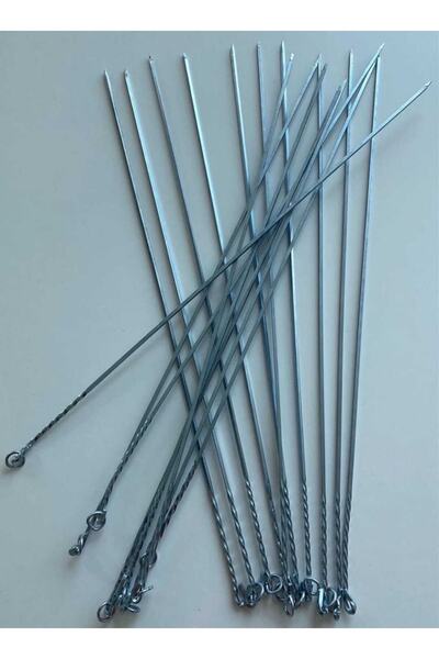 İklim 50 Cm Et ,ciğer, Kuşbaşı Paslanmaz Kare Çöp Şiş 6 Adet