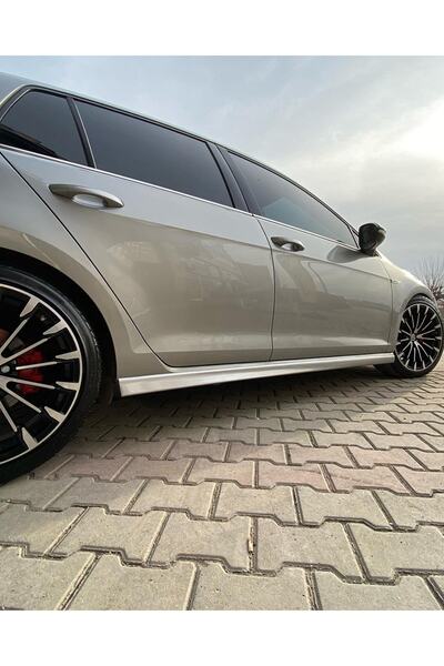 Genel Markalar Volkswagen Golf 7.5 R Uyumlu Yan Marşpiyel (plastik)