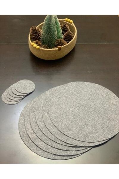 Genel Markalar Supla Amerikan Servis-bardak Altlığı Seti (12 Parça)