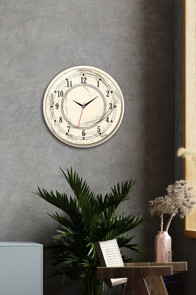 Decorita Ceas de sticlă |   Crema clasică |   Diametru40cm