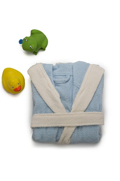 Gleam Atelier طقم روب حمام أطفال مطرز، قطن 100%، مقاس 1-2 سنة و3-4 سنوات خيار...