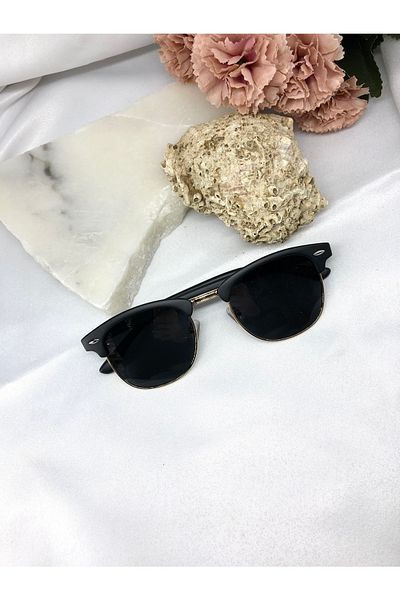 Di Caprio Karan Polarized Matte Black Men's Sunglasses