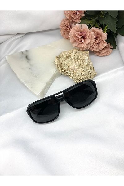 Di Caprio Nort Polarized Matte Black Men's Sunglasses