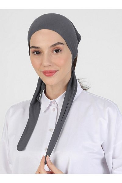 Ecardin Σκούρο γκρι Big Tie Band Bone - St 046