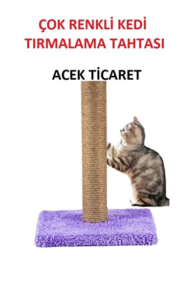 A.C.E.K PLASTİK 50CmCat Scratching Board - Multicolored