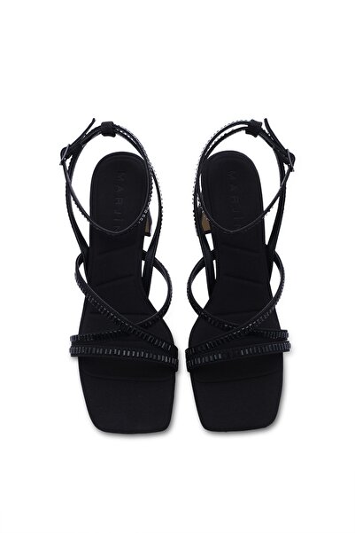 Marjin Evening Shoes - Black - Block