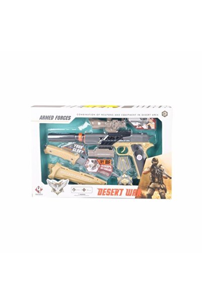 MEGA Işıklı Dürbünlü Susturuculu Tabanca