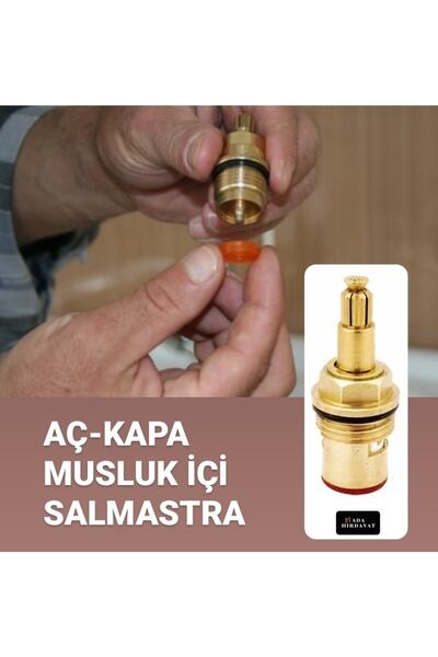 Genel Markalar Aç - Kapa Musluk İçi Salmastra Aç Kapa Batarya Ve Musluklar