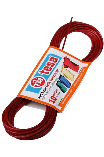 Tesa 10mt PVC Coated Steel Clothesline