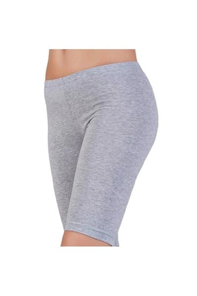 buğlem collection شورت من القطن الليكرا الممشط فوق الركبة