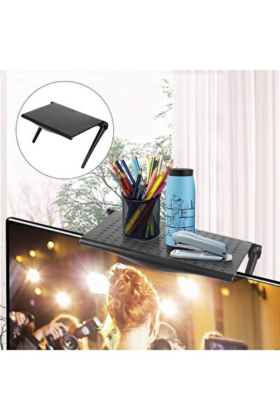 Egonex Tv Arkası Stand Bilgisayar Tv Ekranı Üst Rafı