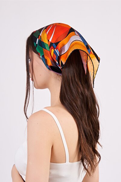 Nomads Felt 100% Scarf Bandana| Kandinsky Composition II