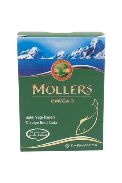 Möller's Omega-3 30 Kapsül