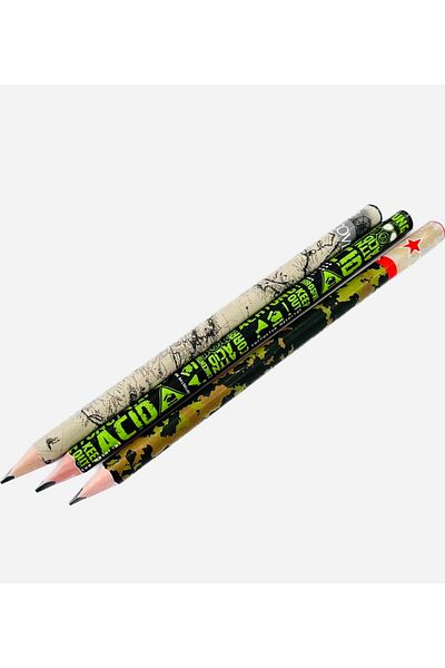 Bruno Visconti Happy Graphix Jumbo Pencil 4b Triple Set My First Starter Pencil