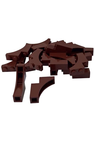 LEGO Original Moc Custom Accessory Creator Arch 1 X 3 X 3 Belt Brown 4 Pieces Will Be Sent