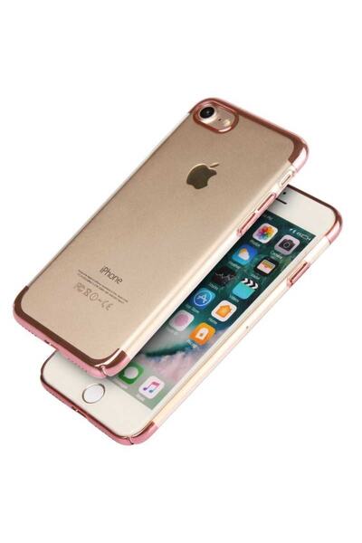 ZM STORE Apple iPhone 8 Case Zore Tareks Transparent Hard Cover