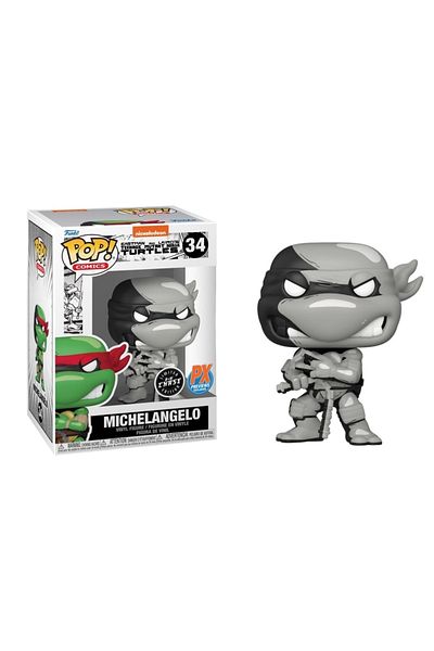 Funko White Search Mikey Collector's Editionteenage Mutant Ninja Turtles