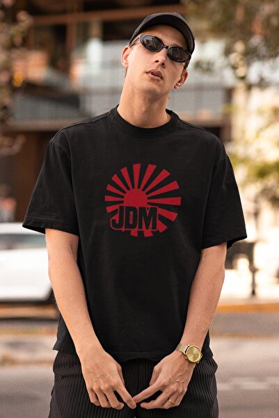 JDM Σχεδιασμός Oversize Tshirt-T-Shirt