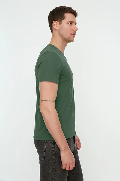 Trendyol Collection T-Shirt - Grün - Slim Fit