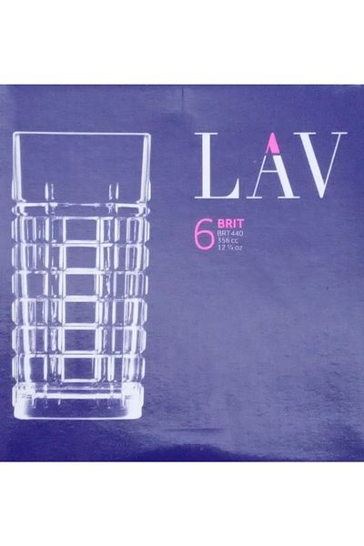 LAV -market-brıt 440 Soft Drink---water Glass 6" Stylish and High Quality Brt440