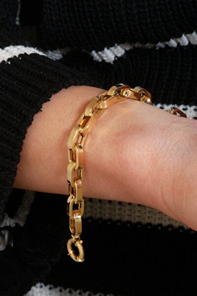 Adil İdil Kuyumculuk 14 Ayar Kalın Küp Halka Künye