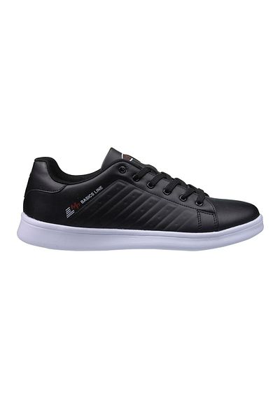 M.P. Mp Unisex Lace-up Black-white Basket Shoes 221-2382gr 100