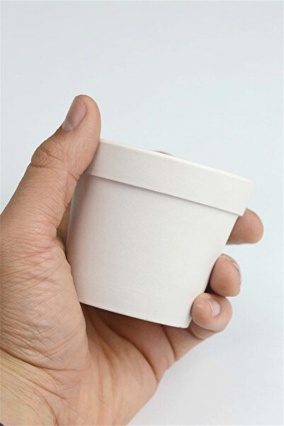 Ref-San Minyatür Mini Saksı | Seramik Bisküvi - 6 Cm (HAM ÜRÜN)