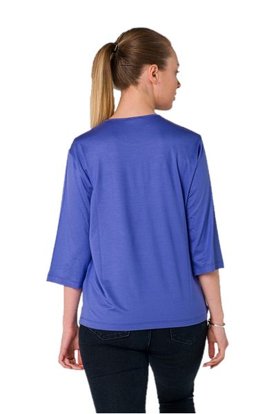 Solo Women's Crystal Stone Detailed Viscous Knitted Blouse