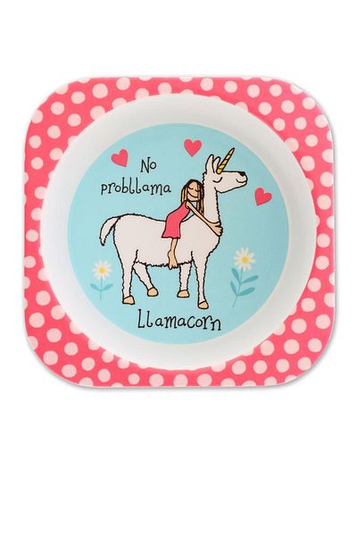 Tyrrell Katz Matte Melamine Bowl Unicorn