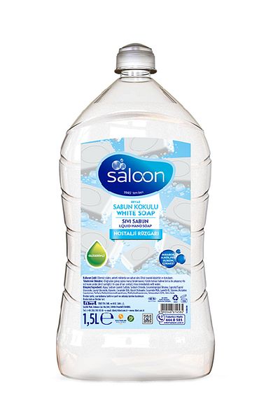 Saloon Liquid Soap White Soap Scented 1,5 L