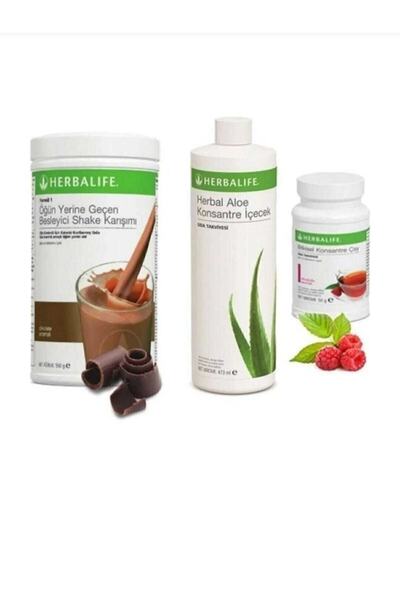 Herbalife Formül 1 Çikolatalı Shake Aloe Vera Içecek Bitkisel Konsantre Çay A...