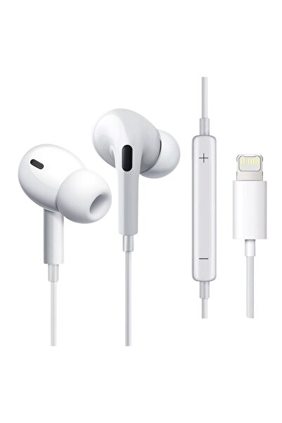Favors Kablolu Pro Kulaklık Ios 7-8-9-x-xr-11-12-13-14/pro/max-ipad-mac Light...