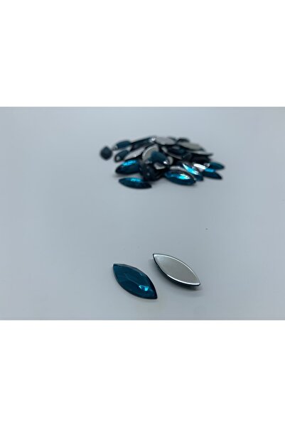 Cem Davetiye Decoration Stone Blue Crystal 9x20mm 1000 Pieces Acrylic Gems