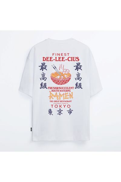 Shout Tricou oversize Ramen Tokyo Oldschool unisex