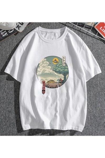 Touz Унісекс-футболка великого розміру «Укійо-Е Бейаз» від Neighbor