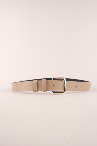 LİA KEMER Cureaua de damă cu cataramă D aurie și curea din piele, curea pentr...