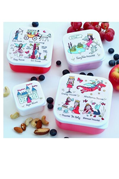 Tyrrell Katz صندوق غداء مكون من 4 قطع New Princess
